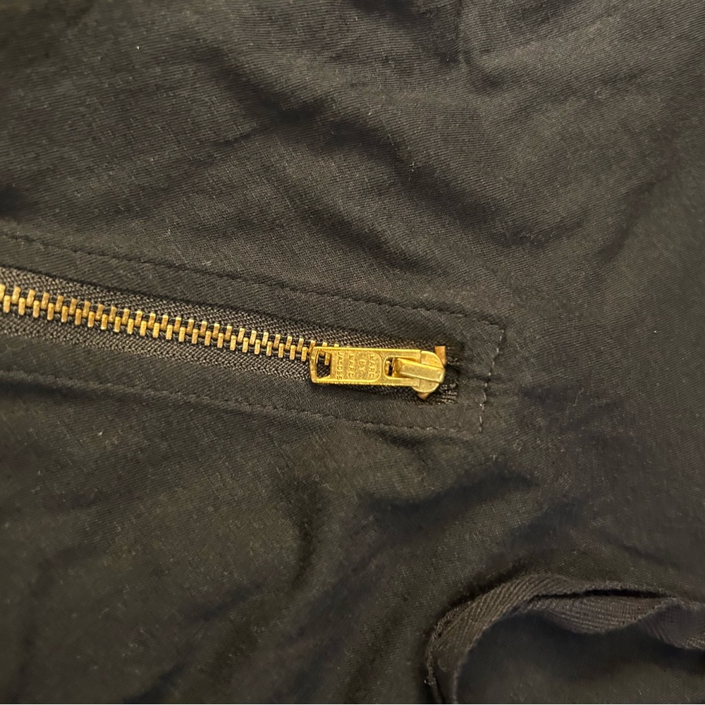 MARC JACOBS Pima Cotton Blend Relaxed Fit Black Casual Dress w zip pockets‎ S - Picture 6 of 10